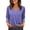 Purple, variant on Kezqiaxn 3/4 Length Sleeve Womens Tops Fall V-Neck Loose Casual Shirts Business Dressy Work Blouses Fashion Clothing