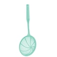 thumbnail image 1 of Cuchara ranurada, colador skimmer resistente al calor, cuchara ranurada, con mango ergonómico para filtrar verduras, pasta y más, 1 of 5