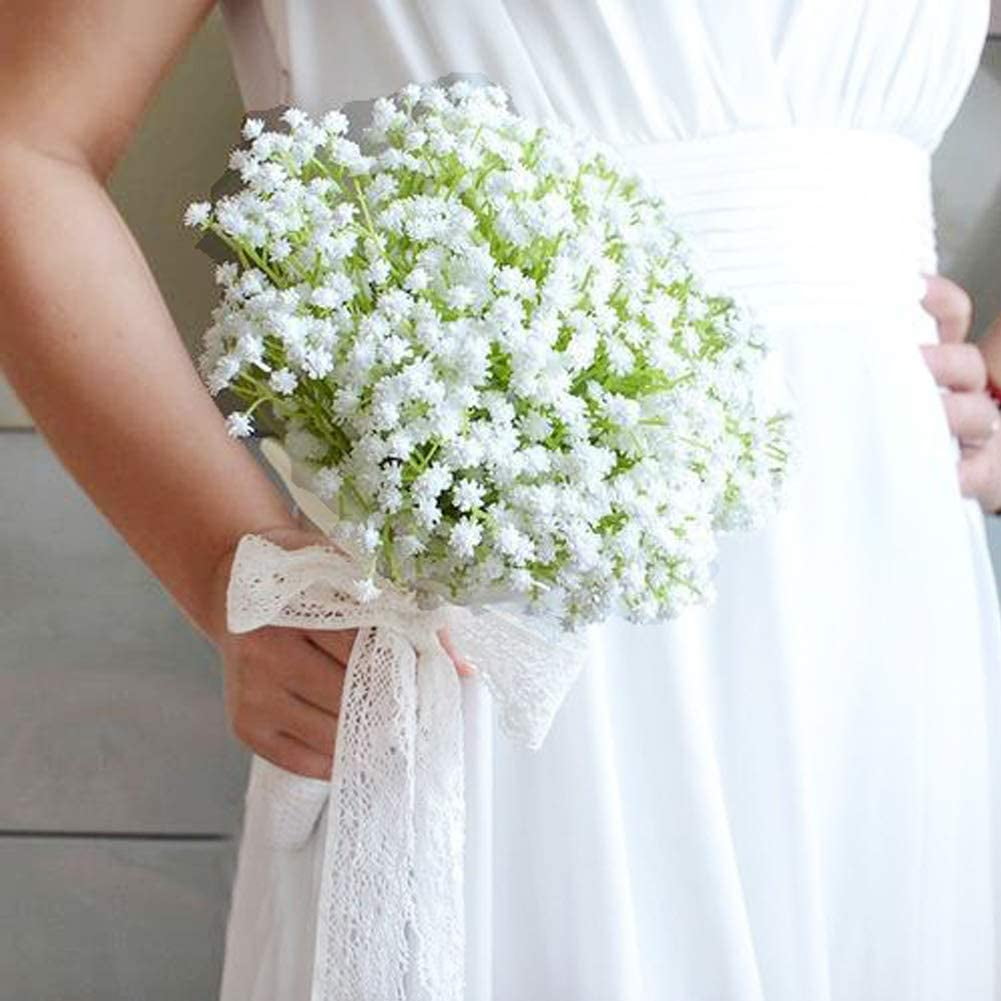  10PCS 30 Bunches Baby's Breath Artificial Flowers Bulk