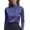 Purple, variant on Prolriy Womens Tops, Women's Elegant Cowl Neck Blouse in Satin, Long Sleeve Work Top Shirts for Women White M
