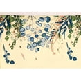 thumbnail image 4 of Serafina Home Floral Boho Shower Curtain for Bathroom: Free Spirit Botanical Design, Sunlight Yellow Green Blue White, 4 of 4