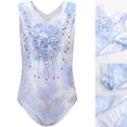 thumbnail image 4 of Xmarks Girls Gymnastics Leotards With Matching Shorts Sparkly Ballet Dance Activewear Kids Athletic Apperal Dance Outfit 5-12 Years, 4 of 9
