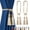 Beige, variant on BEL AVENIR Magnetic Curtain Tiebacks 2 Pack Tassel Curtain Tieback Modern Handmade Tie Backs,Decorative Tassel Holdback for Draperies,Window Decor
