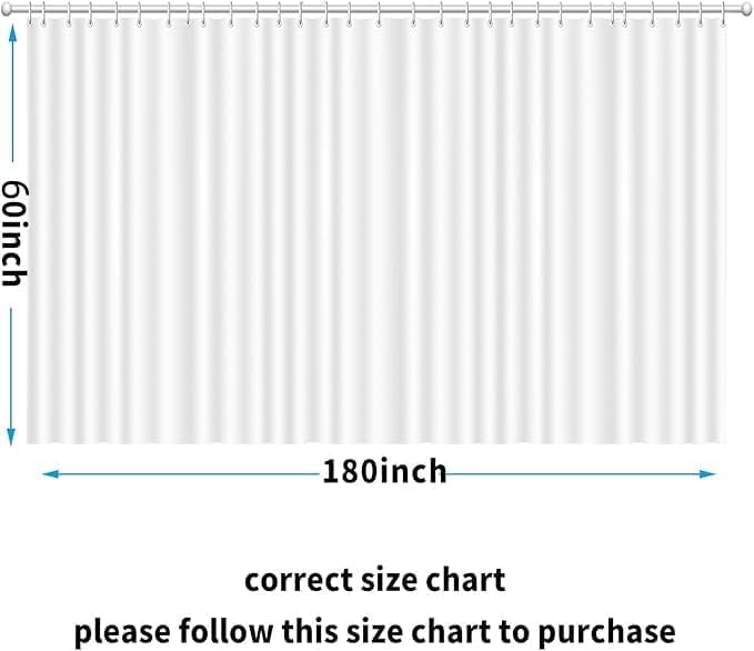 180x60 Inch Grey Shower Liner Clawfoot Tub Shower Curtain All Warp Around Extra Wide 36 Metal Hooks Vinyl Bath Curtain for Clawfoot Stand Up Tub Bathroom PEVA Waterproof