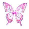 thumbnail image 3 of BELOVING Butterfly Wing Cosplay Costume for Party Supplies Stage Performance Carnival Pink, 3 of 10