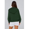 thumbnail image 2 of Buzo con Cierre PRETTYGARDEN Verde Oscuro Talle Grande, 2 of 8