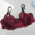 thumbnail image 2 of Xucatan Lace Floral Bra for Women Unlined Bra Minimizer Full Coverage Underwire Plus-Size Non Padded Everyday Bras Gift, 2 of 4
