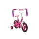 thumbnail image 2 of Bicicleta Infantil Unibike  rodada 12 con ruedas de entrenamiento Fucsia 12, 2 of 7