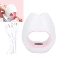 thumbnail image 4 of Nail Dryer, 45S Smart Timing Small And Convenient Gel Led Dryer Mini Portable With Safe Ring Bottom For Fingernail And Toenail Curing For Nail Polish Pink,White, 4 of 8