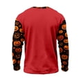 thumbnail image 4 of Zylarhe Kids Halloween Sweatshirts Halloween Theme Kids Sweatshirt Cozy Long Sleeve Red 3-4 Years, 4 of 4