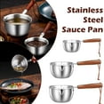 thumbnail image 3 of Ruifaya Mini Sauce Pan Cooking Pot Chocolate Melting Pot StainlessSteel with Pour Spout#, 3 of 8