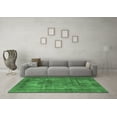 thumbnail image 3 of Ahgly Company Indoor Rectangle Oriental Emerald Green Industrial Area Rugs, 8' x 10', 3 of 4