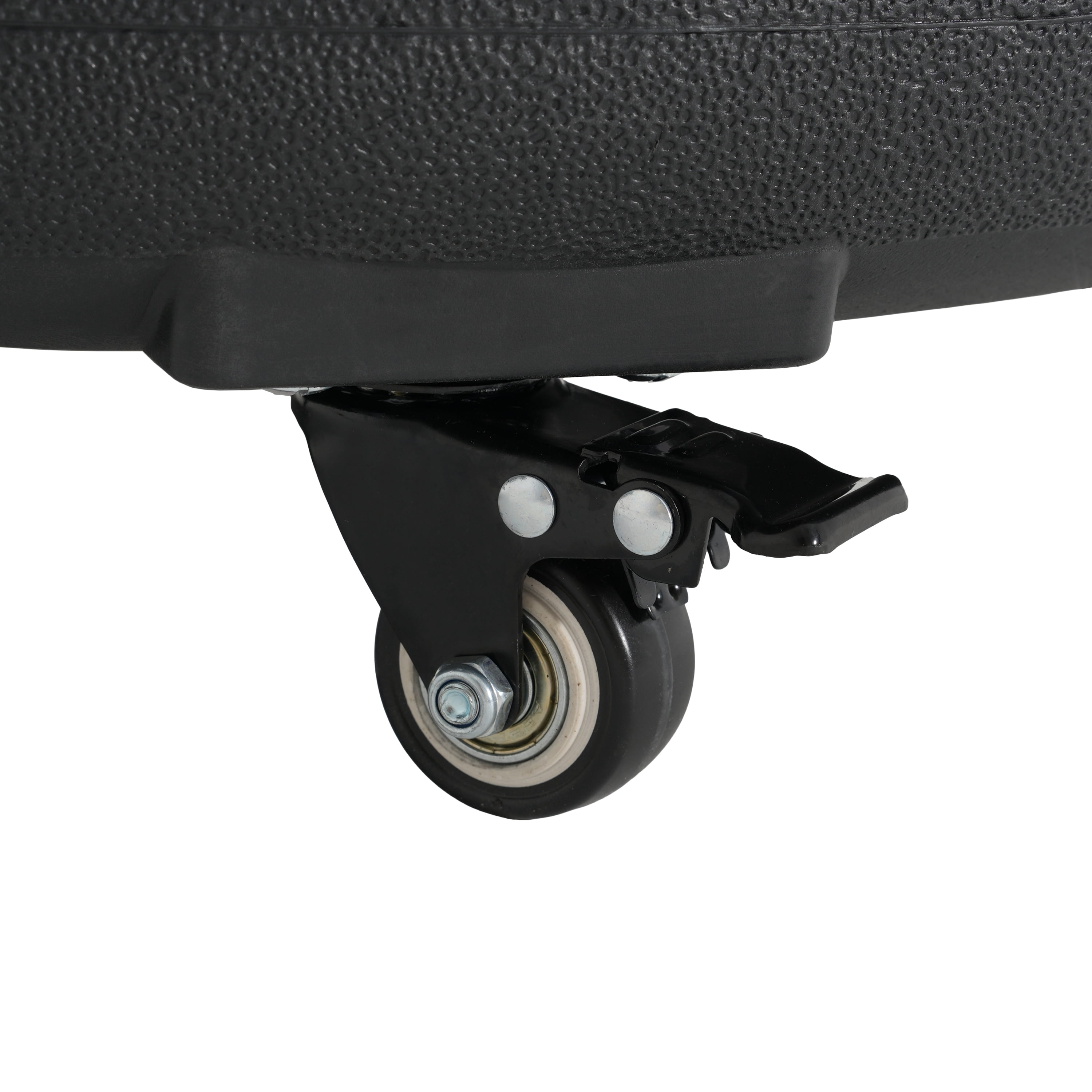 Atticus 90lbs Round Umbrella Base with Wheels, Black