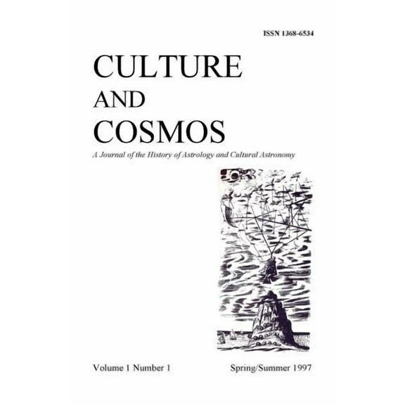 Culture and Cosmos Vol 1 Number 1, (Paperback)