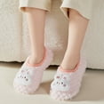 thumbnail image 4 of breaise Baby Kids Slippers Socks Soft Plush Slippers with Non-slip Rubber Sole for Big Boys Girls Little Boys Girls, 4 of 8