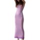 thumbnail image 2 of Txlixc WFaldas largas de tirantes de verano para mujeres, faldas de lazo cuadrado de pasta sólida para clubes de fiestas Txlixc moda, 2 of 8