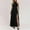 Black, variant on Women Split Sleeveless Slim Fit Ruffle Long Dress Evening Dress Petite Dress Petite Length Long Fall Dresses for Women plus Size Womens High Low Prom Dress Party Gowns for Women Lace Evening Dresses