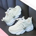 thumbnail image 5 of CHUOU Sneaker Shoes for Girls Sports Shoes Flat Thick Bottom Lightweight Non Running Shoes,4T-12T, 5 of 5
