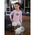 thumbnail image 2 of "you Are My Princess"  Long Sleeve Toddler -Image by Shutterstock,  4 Toddler, 2 of 4