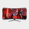 thumbnail image 3 of Alienware Moniteur de Jeu PC Incurvé 34 Pouces, Résolution 3440 x 1440p, Quantum Dot OLED 175Hz, Courbure 1800R, Vrai 1ms GTG, Rapport de Contraste 1 000 000:1, 1,07 Milliard de Couleurs, AW3423DW - Lumière Lunaire, 3 of 7