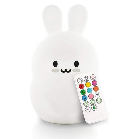 

Silicone Night Light With Remote Control LED Light Washable Night Light 700mAh