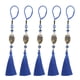 thumbnail image 1 of 5 uds búho colgante de ojo azul delicado búho de bronce azul mal de ojo ornamento hogar Oficina coche decoraciones regalo, 1 of 14