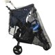 thumbnail image 4 of Universal Rain Cover Clear PVC Dustproof Windproof for Double Twin Pram Stroller, 4 of 5
