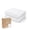 White, variant on The Peanutshell Organic Cotton Bassinet Sheets, Bed Sheets for Baby Boys and Girls, White, 2 Pack