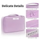 thumbnail image 3 of Neceser de viaje para maquillaje y cosméticos, ideal para mujeres y hombres (morado)., 3 of 5