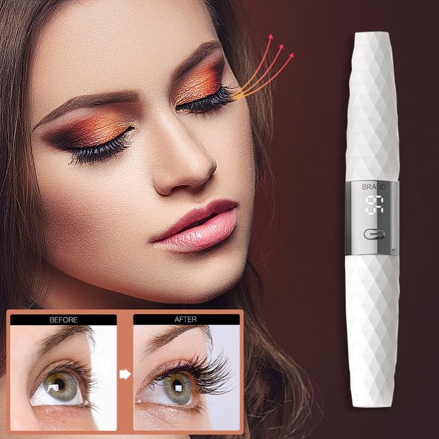DPTALR Heated Eyelash Curlers BUV Electric Safe Heated Eyelash Curler Seller For Long Lasting Natural Eyelashes 2 Heating Modes AntiBurn Design