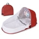 thumbnail image 1 of Cama de bebé para recién nacidos, nido de dormir, camas de viaje, plegable, mosquitera, Moisés, cesta de dormir infantil para 0-24 meses Fivean unisex, 1 of 2