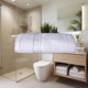 thumbnail image 2 of Toalla Medio Baño Encanto Blanco Poliéster Concord, 2 of 2