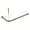 Bronze, variant on Utopia Alley Rustproof Wall Mounted Aluminum Double L Shaped Shower Curtain Rod 72" L x 31.7" W, with 24 Shower Hooks included & Ceiling Support ,Wall Mounted, Chrome
