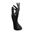 thumbnail image 4 of QualitChoice Adults Mannequin Hand Model Table Dresser Stand Rings Display Necklace Shops Black Black 22cm, 4 of 6