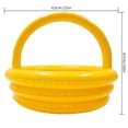 thumbnail image 2 of weibbin PVC Large Easter Inflatable Gift Basket 24.8x24.8x21.3in for Pool Egg Hunt Color, 2 of 8