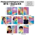 thumbnail image 1 of Bts Deco Kit tarjeta fotográfica de holograma de 2 caras - tarjeta fotográfica Premium Kpop no oficial, 1 of 3