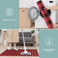 thumbnail image 6 of Red and White Checkered Pattern Kitchen Rugs Sets Of 3,Kitchen Runner Rugs Non Skid Washable,Decorative Kitchen Floor Mats for Kitchen,Sink,Laundry,17"x30"+ 17"x47" + 17"x59", 6 of 6