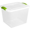 Sterilite Latch Box, Set of 10, Everglade Green