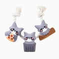 thumbnail image 1 of Hugsmart Raccoon Rope Dog Rope and Tug Toy, 1 of 6