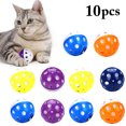 thumbnail image 4 of 10PCS Cat Ball Toy Training Hollow Cat Interactive Toy Cat Bell Toy for Kittens, 4 of 10