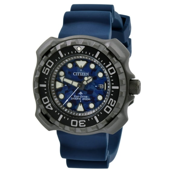Citizen Promaster Diver Blue Dial Super Titanium Men's Watch BN0227-09L