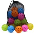 thumbnail image 1 of Bolas de pickleball Magicorange, paquete de 20, 40 agujeros, para exteriores, 1 of 7