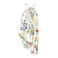 thumbnail image 4 of Odeerbi 5-14 Years Kids Girls Summer Jumpsuit Floral Print Camisole Romper Casual Overalls Bib Overall Pantss with Pockets, 4 of 6