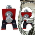 thumbnail image 6 of lacooooppia Barbell Holder for Squat Rack for Home Gym Accessory Storage Rack Red, 6 of 8