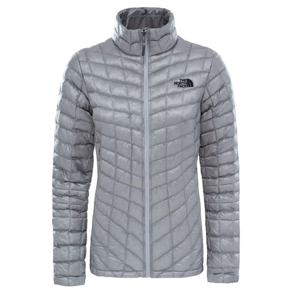 The North Face Ladies Thermoball Jacket Metallic Silver S