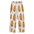 thumbnail image 2 of Boy's Pajama Pants Boys' Long Sleep Pants Children's Pajama Pants Loose Fitting Pajama Pants are Convenient to Put on and Take off S Halloween Grimace Pumpkin, 2 of 9