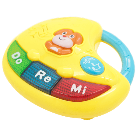 TECHEGE Fun Learn Play Musical Toys Hand Held Piano for Kids Do-Ra-Me