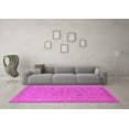 thumbnail image 3 of Ahgly Company Indoor Rectangle Oriental Pink Traditional Area Rugs, 8' x 10', 3 of 4