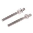 thumbnail image 1 of Piezas 4x2 Partes de tensión de tambor de tambor de metal Partes de percusión Partes de 33 mm de 33 mm 6 piezas, 1 of 8