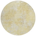 thumbnail image 2 of Addison Rugs Chantille Indoor/Outdoor Transitional Lattice Gold Washable Round Rug, 8' x 8', 2 of 6